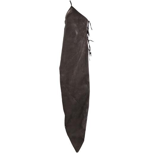 DRKSHDW by RICK OWENS - vestito in jeans - tortora
