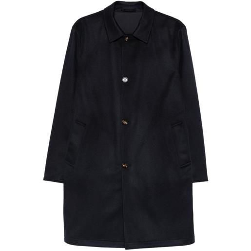 Kired cappotto reversibile monopetto 1990 - blu