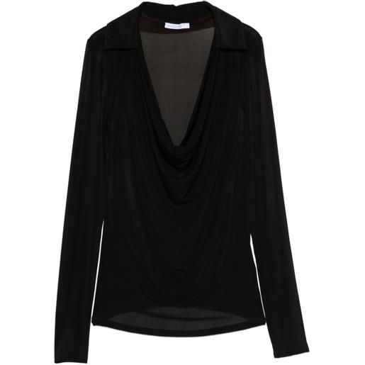 Patrizia Pepe long-sleeve top - nero