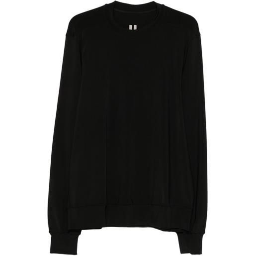 Rick Owens crew-neck long-sleeve sweater - nero