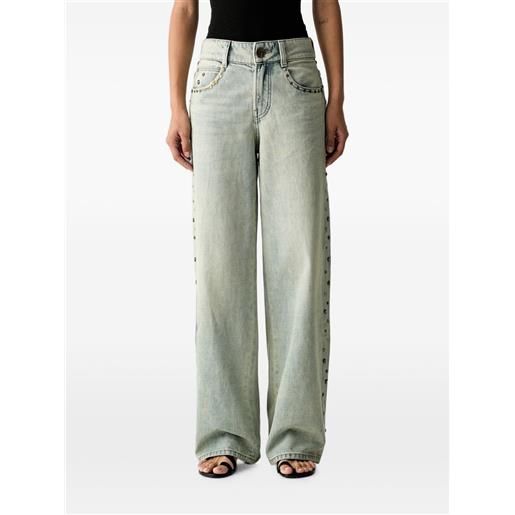 Miss Sixty jeans a gamba ampia - blu
