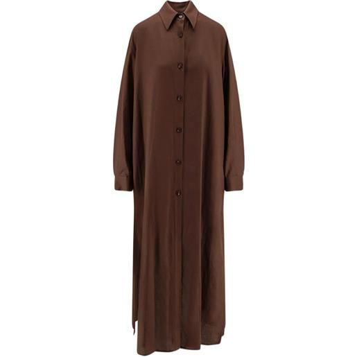 Hevo chemisier lungo arigliano - marrone