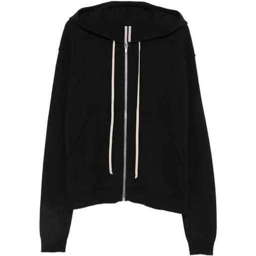 Rick Owens felpa con cappuccio - nero