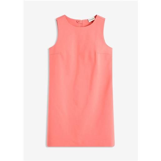 bonprix abito svasato in misto cotone-fucsia