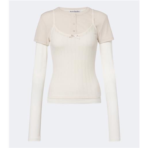 Acne Studios top in jersey