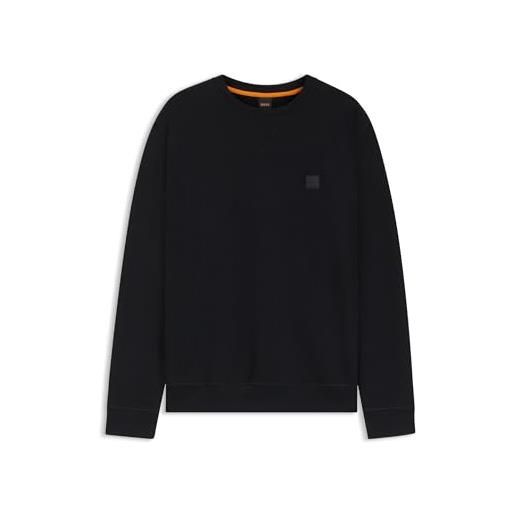 BOSS westart maglia di tuta, nero1, s uomo
