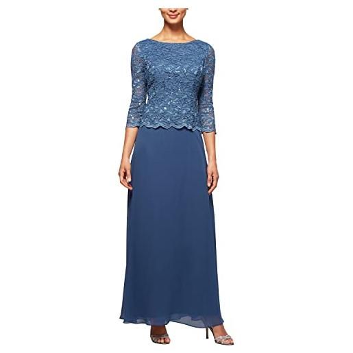 Alex Evenings donna vestito - blu - 48