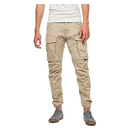 G-STAR rovic zip 3d regular tapered pants, pantaloni, uomo, beige (dune d02190-5126-239), 40w / 34l