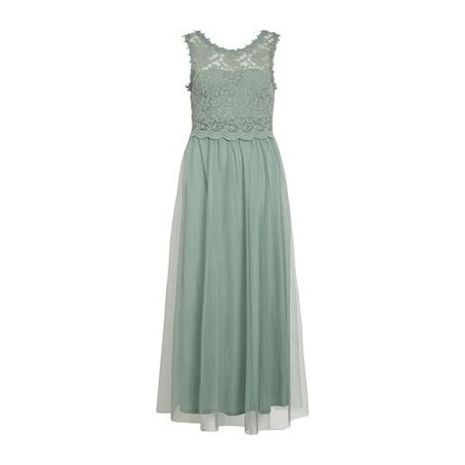 Vila vilynnea maxi dress - noos/dc abito da sera donna (pacco da 1)