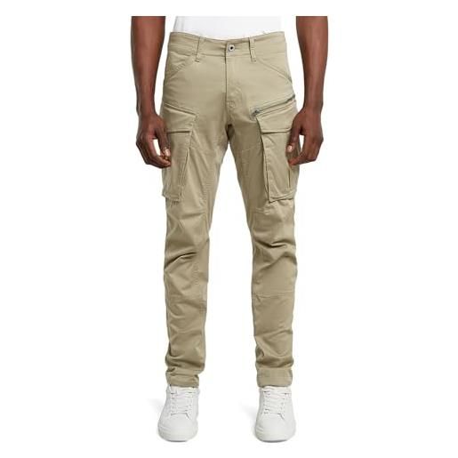 G-STAR rovic zip 3d regular tapered pants, pantaloni, uomo, beige (dune d02190-5126-239), 33w / 32l