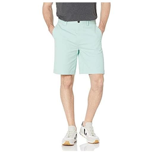 Amazon Essentials pantaloncini chino vestibilità classica da 23cm con tasche uomo, verde menta, 32w