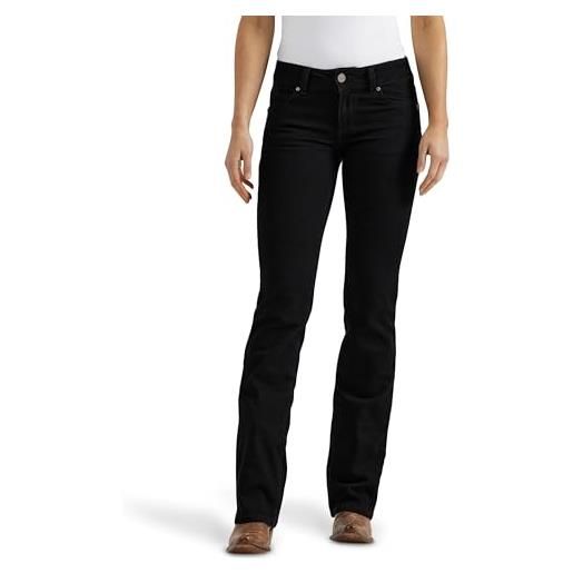 Wrangler - retro mae mid rise stretch boot cut jean, jeans donna