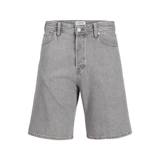 JACK & JONES jjialex jjoriginal - pantaloncini da uomo sbd 300 sn, grigio denim. , l