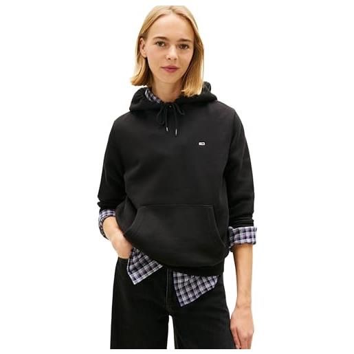 Tommy Jeans donna felpa con cappuccio flag regular fit