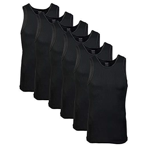 Gildan style g1104 - canotte da uomo, confezione multipla, l
