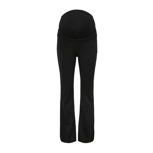 ONLY olmfever stretch flaired pants jrs, nero, xxl