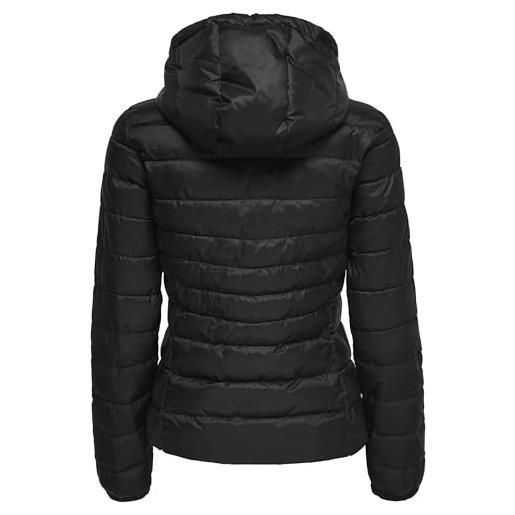 ONLY tahoe hood jacket otw noos giacca donna, nero (black), 46 large