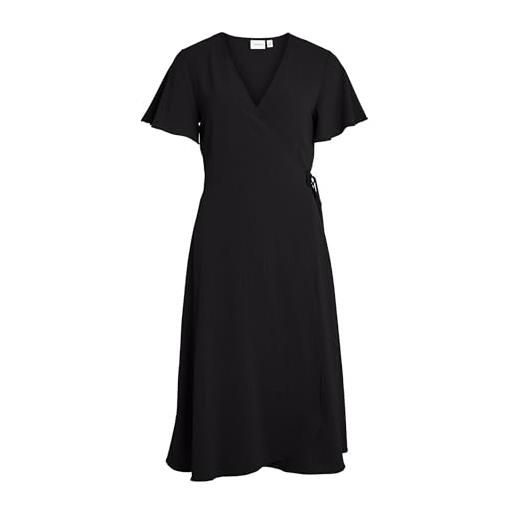 Vila wrap dress short sleeved