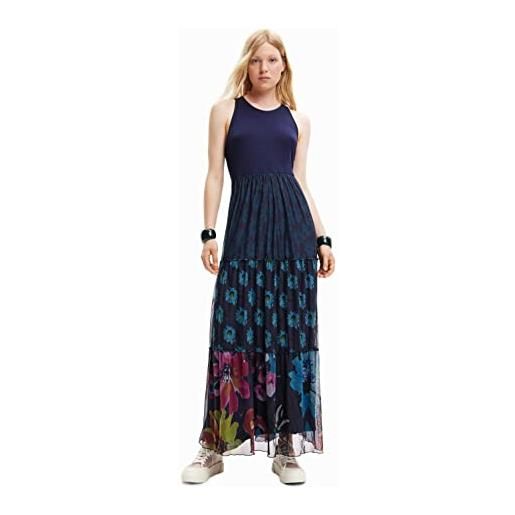 Desigual vestito da donna, blu, xs