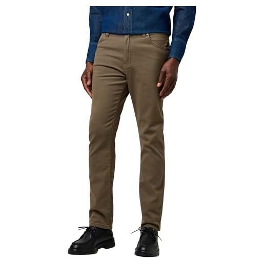 Wrangler uomo larston jeans, grigio (tarmac), 32w / 34l