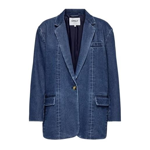 ONLY blazer onlcory blazer medium blue denim xl medium blue denim xl