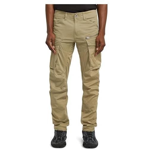 G-STAR rovic zip 3d regular tapered pants, pantaloni, uomo, verde scuro (ensis green d02190-5126-6057), 35w / 34l