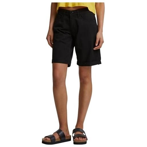 Urban Classics ladies organic cotton bermuda pants pantaloncini, black, 39 donna
