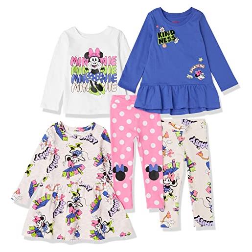 Amazon Essentials disney | marvel | star wars | frozen | princess set di capi da combinare e abbinare bambine e ragazze, confezioni multiple