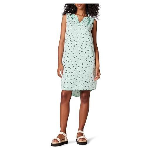 Amazon Essentials abito da donna senza maniche in tessuto, motivo papavero, taglia xs