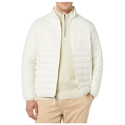 Amazon Essentials piumino leggero impermeabile pieghevole (disponibile in taglie extra forti) uomo, beige chiaro, l