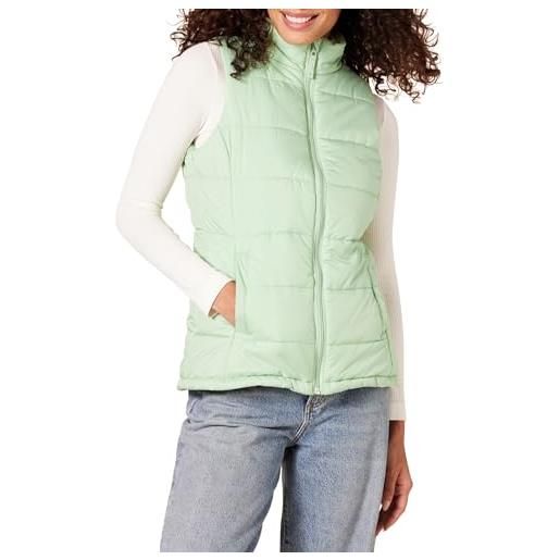 Amazon Essentials donna smanicato con cerniera di peso medio