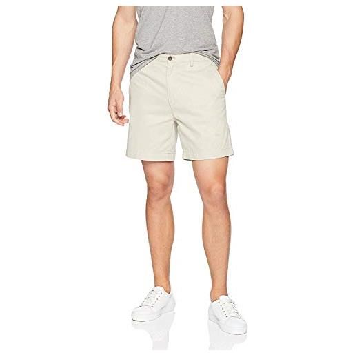 Amazon Essentials classic-fit 7 short, pantaloncini uomo, beige (stone sto), w30