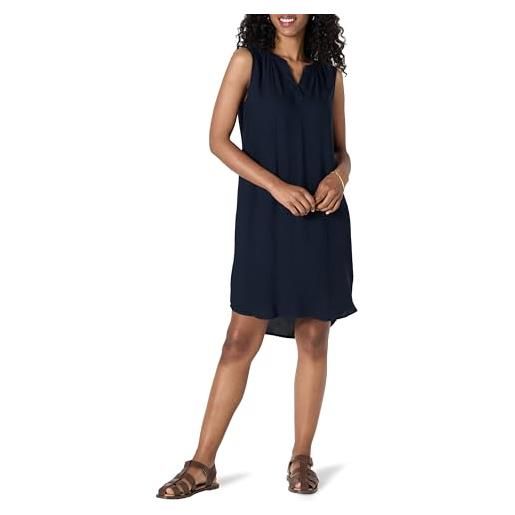 Amazon Essentials abito casual da spiaggia svasato a trapezio senza maniche donna