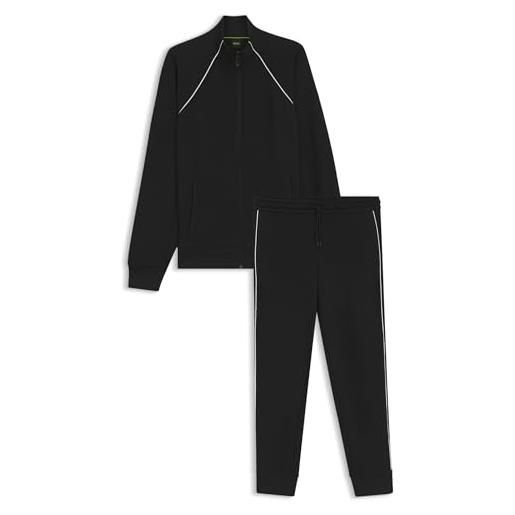 BOSS sw_tracksuit set 10276629 01 maglia di tuta, nero 001, 3xl uomo