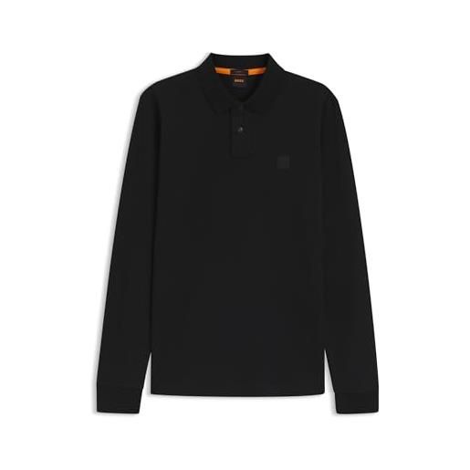 BOSS polo da uomo passerby, nero1, l
