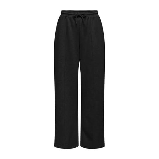 ONLY pant onlscarlett-pantaloni ub swt, nero, xl donna