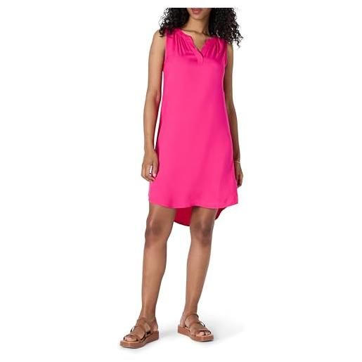 Amazon Essentials vestito da donna senza maniche in tessuto, rosa acceso, xxl