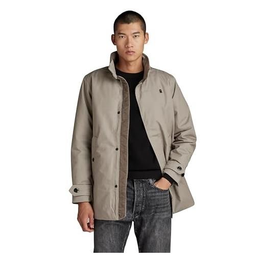 G-STAR uomo padded trench, grigio (elephant skin d23627-d342-g106), l