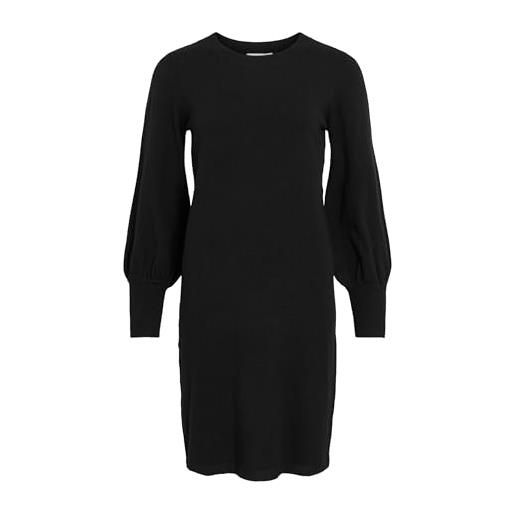 Vila vikerry o-neck knit dress - noos vikerry noos - abito a girocollo donna (pacco da 1)