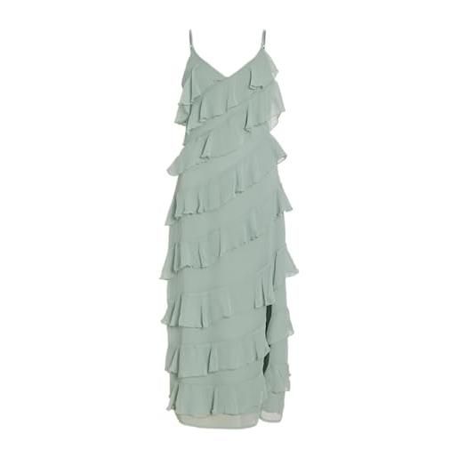 Vila viluna strap ankle dress - noos/dc viluna - abito alla caviglia con cinturino, colore: noos/dc donna (pacco da 1)