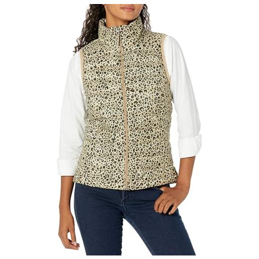 Amazon Essentials donna piumino smanicato ripiegabile impermeabile leggero