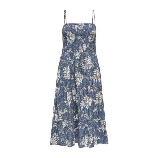 ONLY onlzelina life smock 3 in 1 dress skirt wv, vendimia índigo, xs
