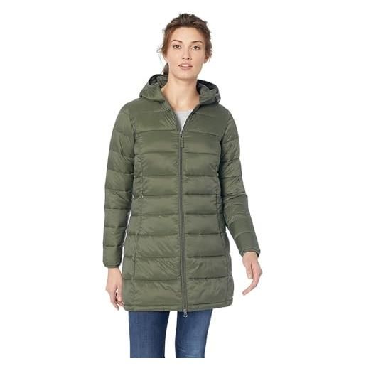 Amazon Essentials donna piumino con cappuccio ripiegabile, leggero e idrorepellente (disponibile in taglie forti)