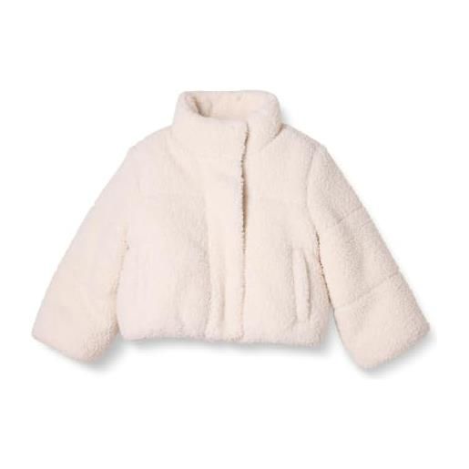 Amazon Essentials piumino corto con cerniera a tutta lunghezza (pile trapuntato opaco o sherpa) bambine e ragazze