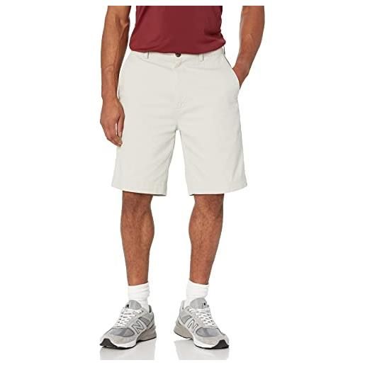 Amazon Essentials pantaloncini chino vestibilità classica da 23cm con tasche uomo, grigio, 29w