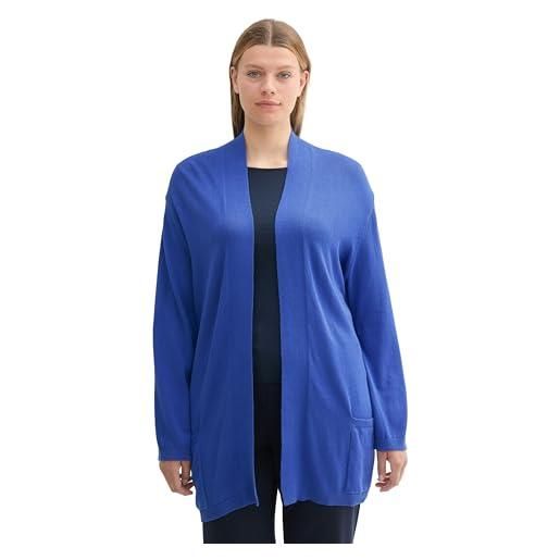 Tom tailor 1044773 cardigan plus size donna (pacco da 1)