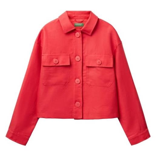United Colors of Benetton giubbino 25bvdn08b giacca donna (pacco da 1)