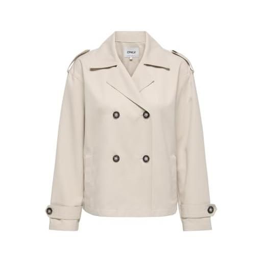 ONLY onlhannah otw - cappotto corto, humus, m