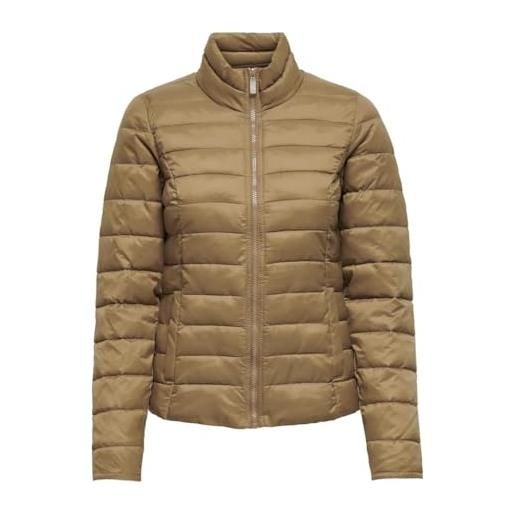 ONLY bestseller a/s onlnewtahoe - giacca trapuntata otw, da donna, colore: cocco tostato, s, toasted coconut, s