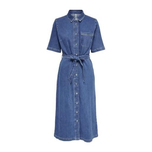 ONLY denim dress onllana midi dress